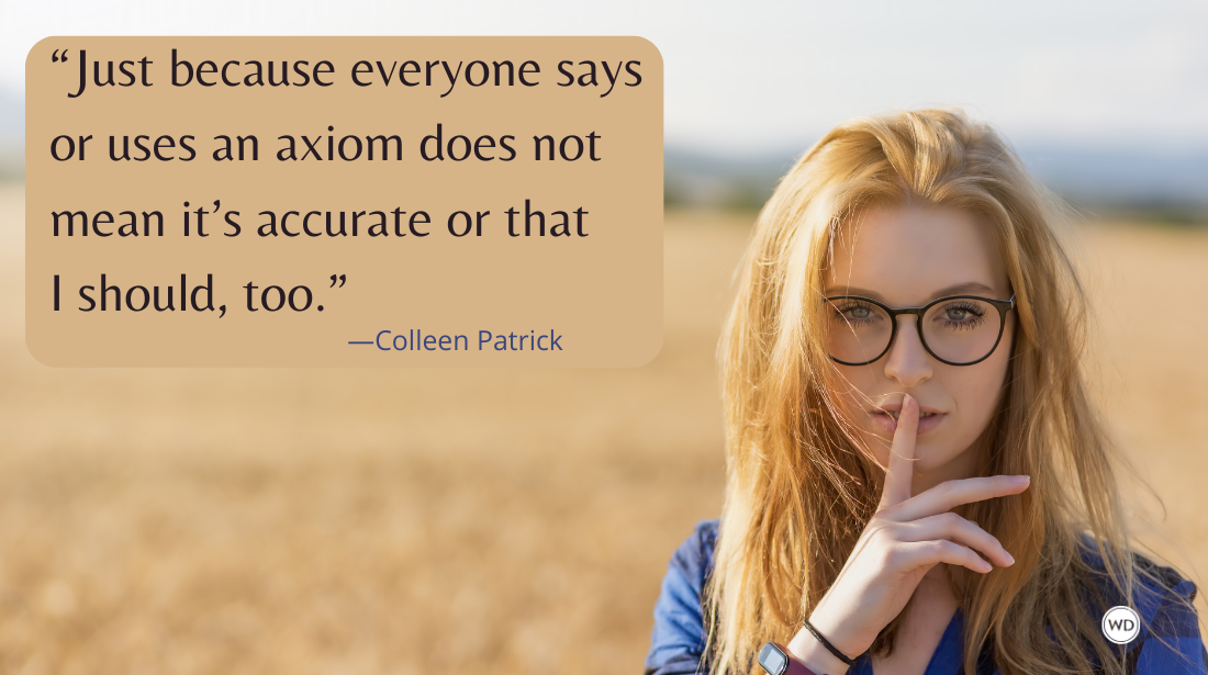The Fallacy of "Show, Don't Tell" in Writing, by Colleen Patrick